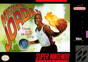 Michael Jordan - Chaos in the Windy City (USA) box cover front